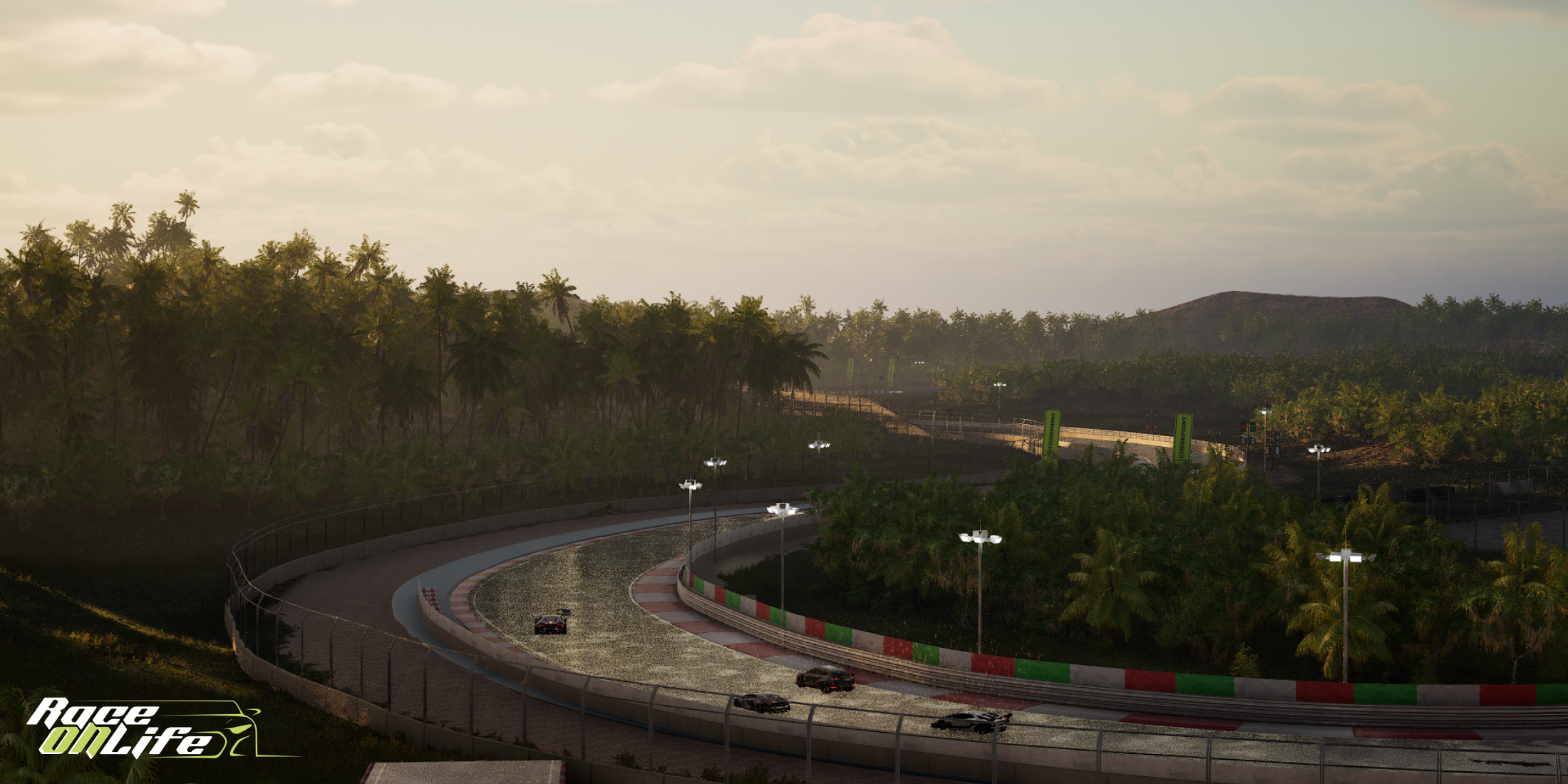 Open-world racing MMORPG